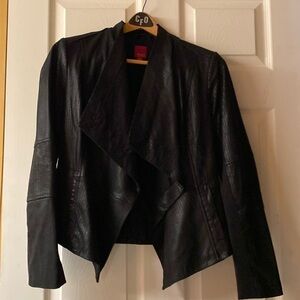 G.I.L.I Black Leather Jacket size 4